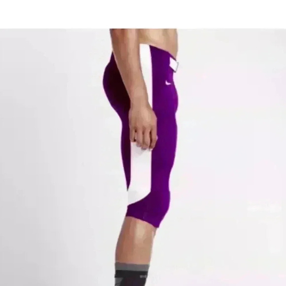 Nike Men's Open Field Football Pants Purple/ White # 615745/546 NWT Choos… - Picture 2 of 9